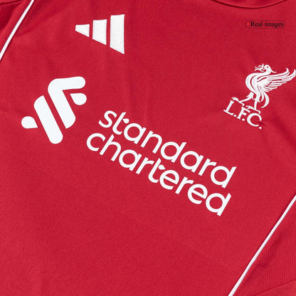 Conjunto Liverpool 2025/26 Primera Equipación-Camisetas Pasion Shop