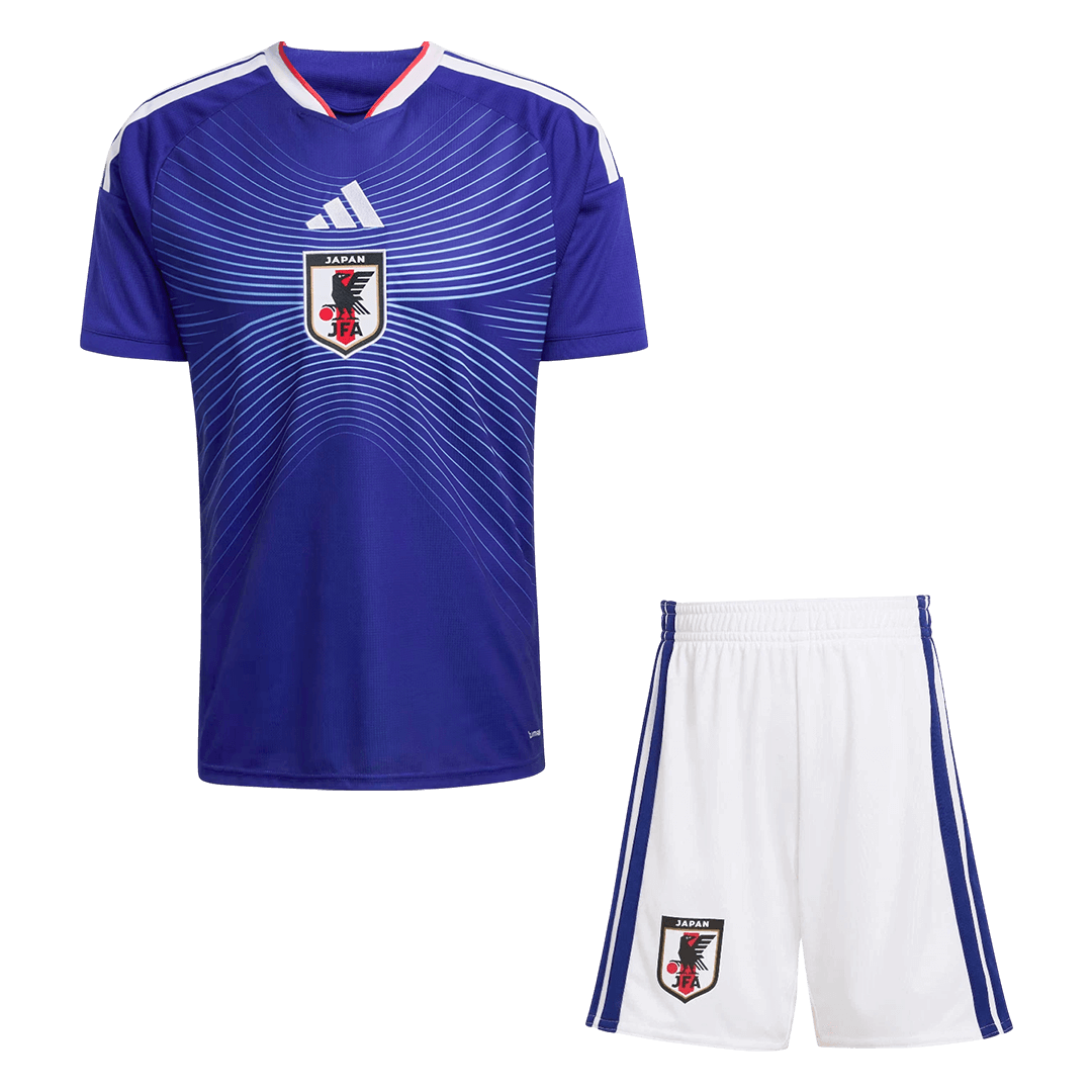 Conjunto Japan 
2026 Primera Equipación Copa del Mundo camiseta de fútbol