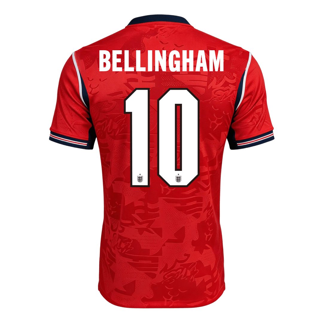Camiseta Auténtica BELLINGHAM #10 England 2026 Segunda Equipación Copa del Mundo - Version Jugador