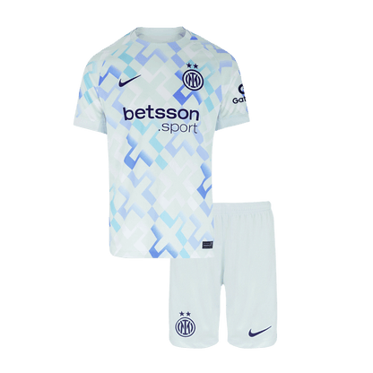 Miniconjunto Inter Milán 2025/26 Segunda Equipación Niño camiseta de fútbol
