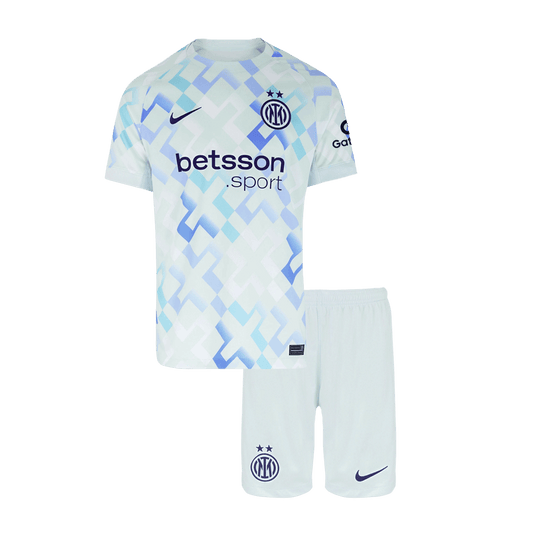 Miniconjunto Inter Milán 2025/26 Segunda Equipación Niño camiseta de fútbol