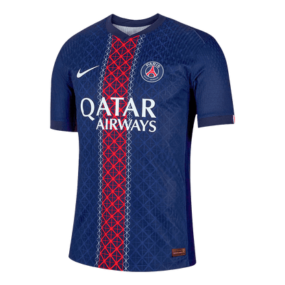 Camiseta Auténtica B.BARCOLA #29 PSG 2025/26 Primera Equipación-Versión Jugador-Camisetas Pasion Shop