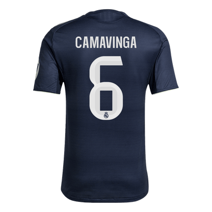 Camiseta Auténtica CAMAVINGA #6 Real Madrid 2025/26 Segunda Equipación - Version Jugador
