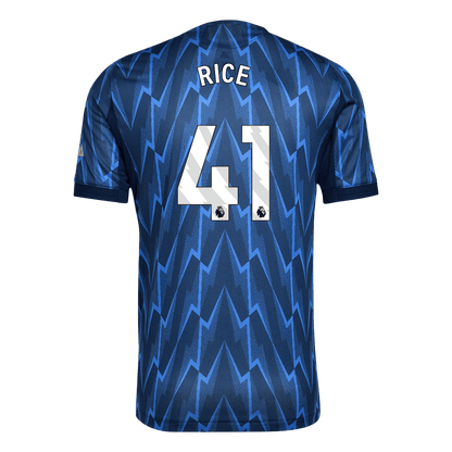 Camiseta Auténtica RICE #41 Arsenal 2025/26 Segunda Equipación-Versión Jugador-Camisetas Pasion Shop