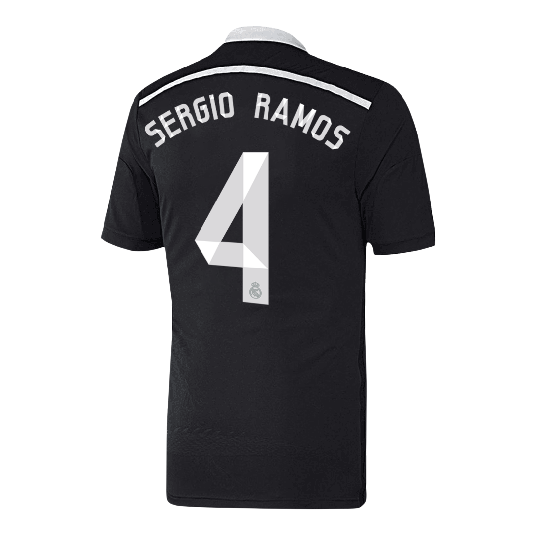 Retro 2014/15 SERGIO RAMOS #4 Real Madrid Tercera Equipación camiseta de fútbol 2025/26