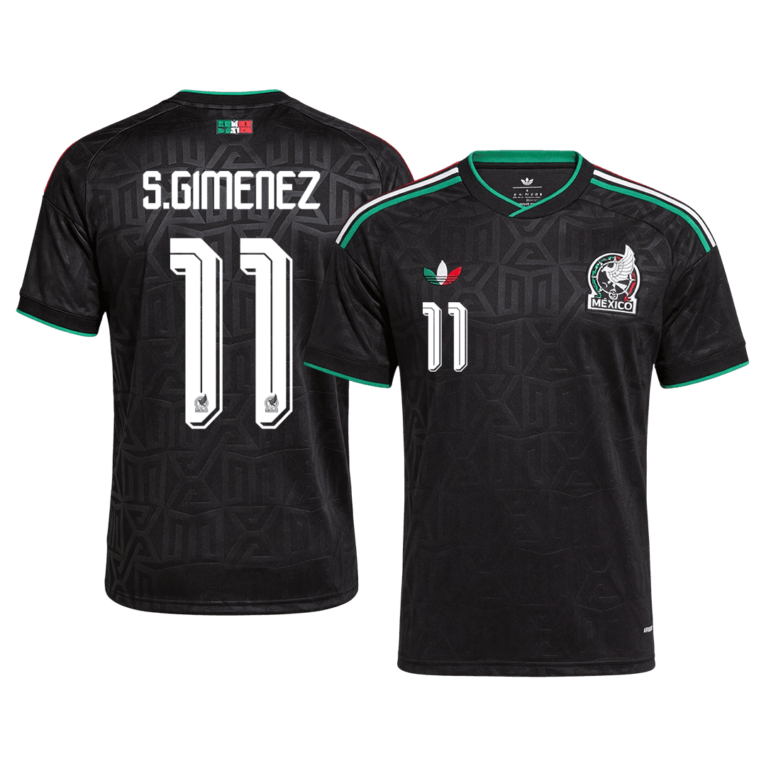 Camiseta S.GIMENEZ #11 Mexico 2026 Tercera Equipacion Copa del Mundo - Versión Hincha