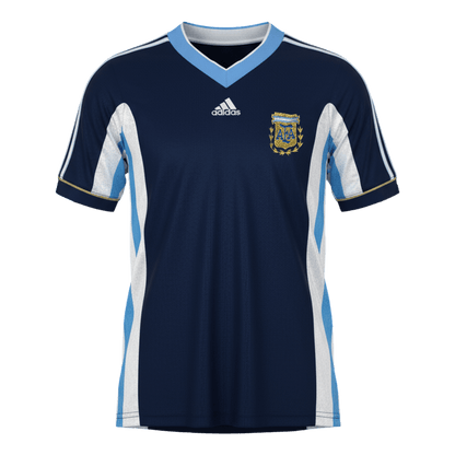 Retro 1998 Argentina Segunda Equipación camiseta de fútbol 2025/26