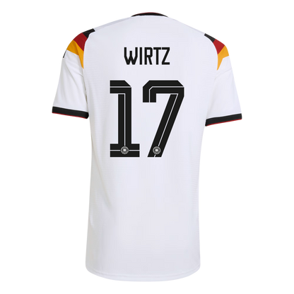 Camiseta Auténtica WIRTZ #17 Germany 2026 Primera Equipación Copa del Mundo - Version Jugador