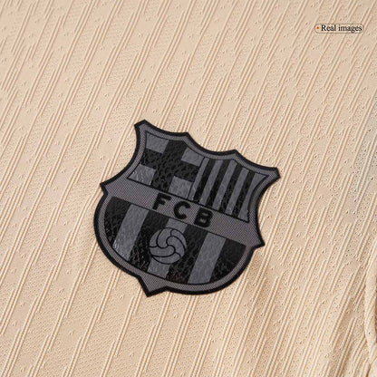 Camiseta Auténtica LAMINE YAMAL #10 Barcelona 2025/26 Segunda Equipación-Versión Jugador-Camisetas Pasion Shop