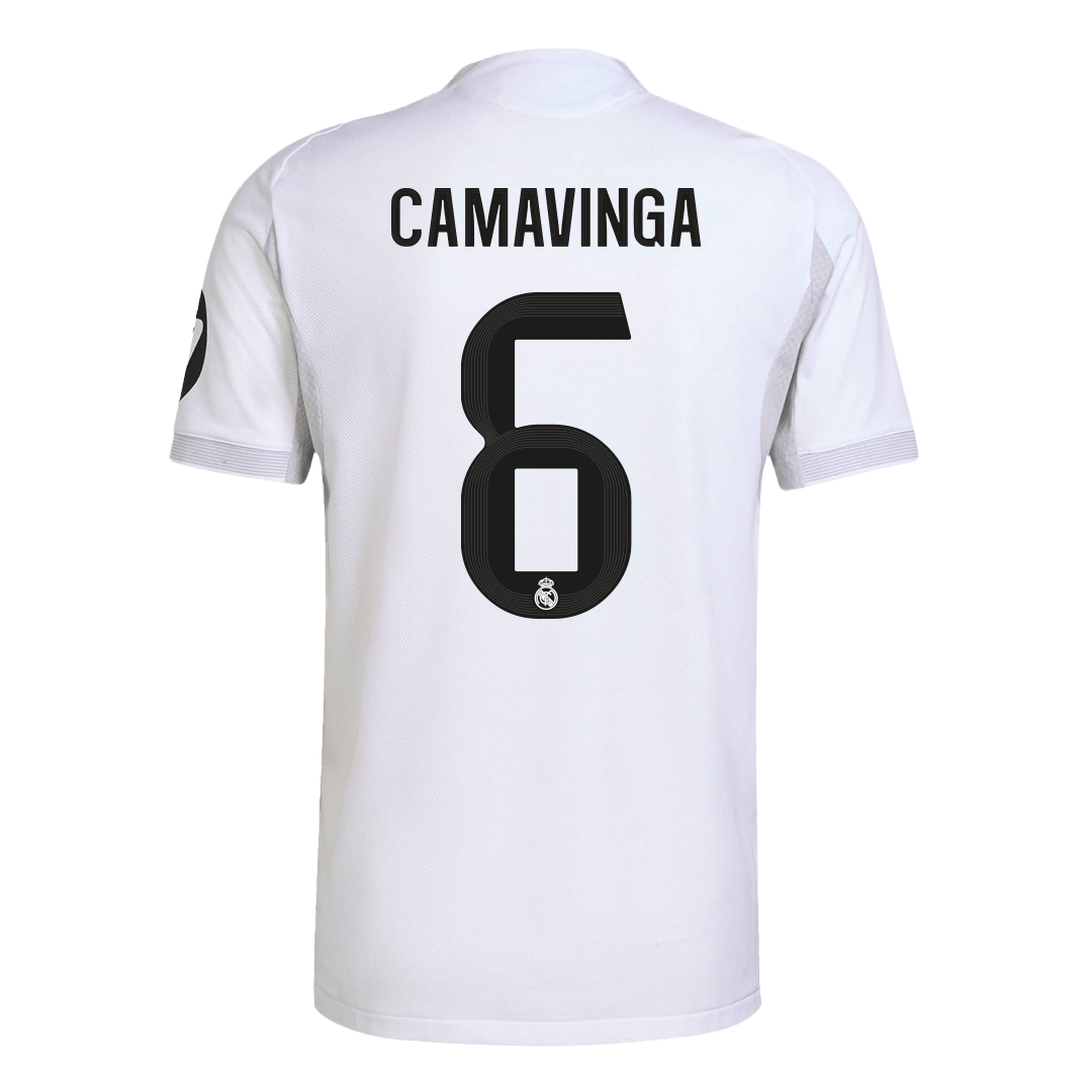 Camiseta Auténtica CAMAVINGA #6 Real Madrid 2025/26 Primera Equipación - Version Jugador
