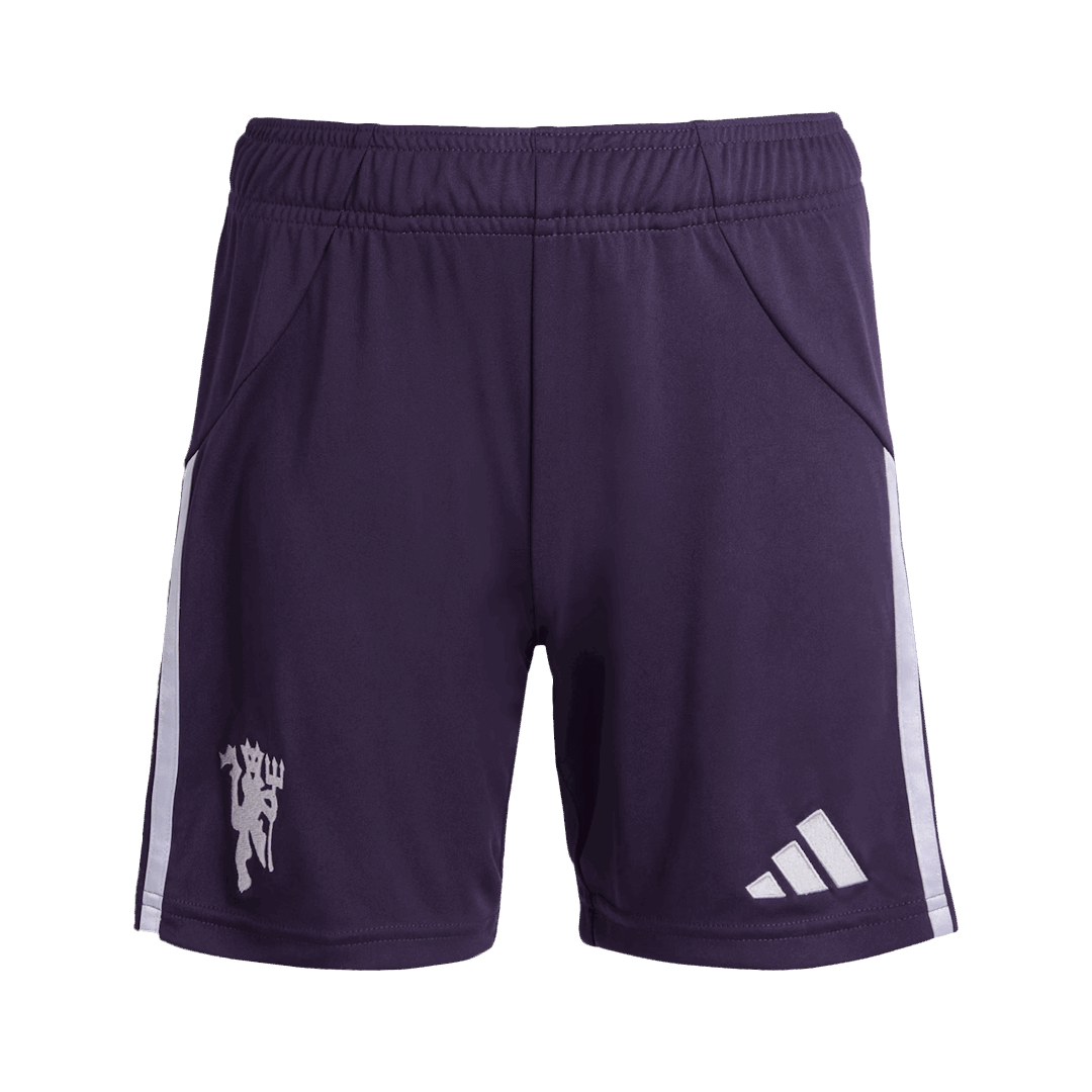 Pantalón Corto Manchester United 2025/26 Segunda Equipación camiseta de fútbol
