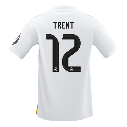 Calidad Premium Camiseta TRENT #12 Real Madrid 2025/26 Primera Equipación-Versión Hincha-Camisetas Pasion Shop