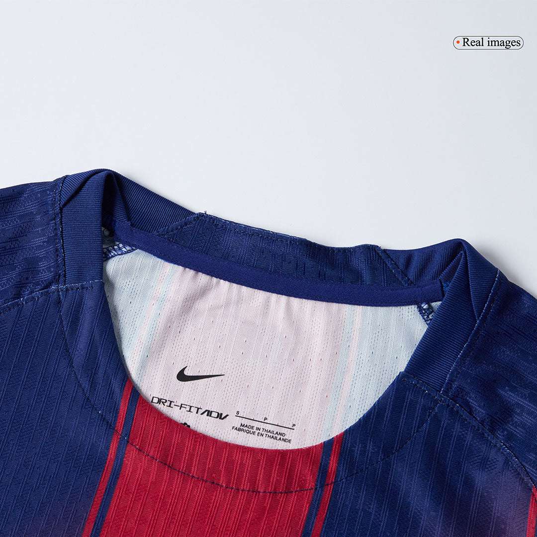 UCL Camiseta Auténtica CUBARSÍ #2 Barcelona 2025/26 Primera Equipación-Versión Jugador-Camisetas Pasion Shop