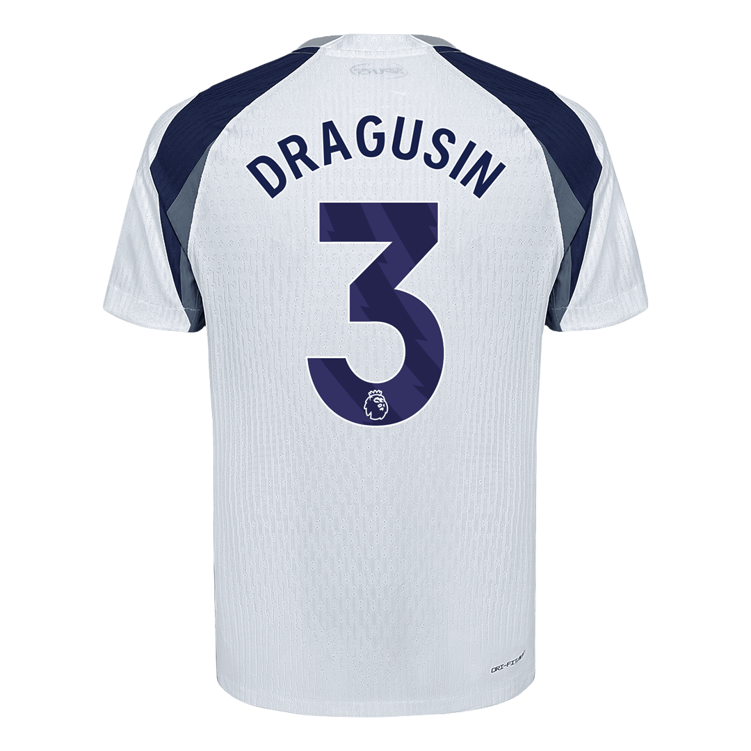 Camiseta Auténtica DRAGUSIN #3 Tottenham Hotspur 2025/26 Primera Equipación - Version Jugador