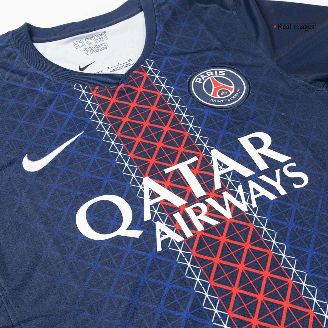 Calidad Premium Camiseta B.BARCOLA #29 PSG 2025/26 Primera Equipación-Versión Hincha