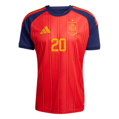Camiseta PEDRI #20 Spain 2026 Primera Equipación Copa del Mundo - Version Hincha - Calidad premium