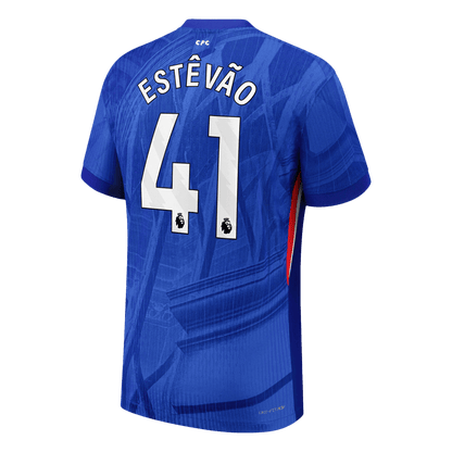 Camiseta Auténtica ESTÊVÃO #41 Chelsea 2025/26 Primera Equipación - Version Jugador