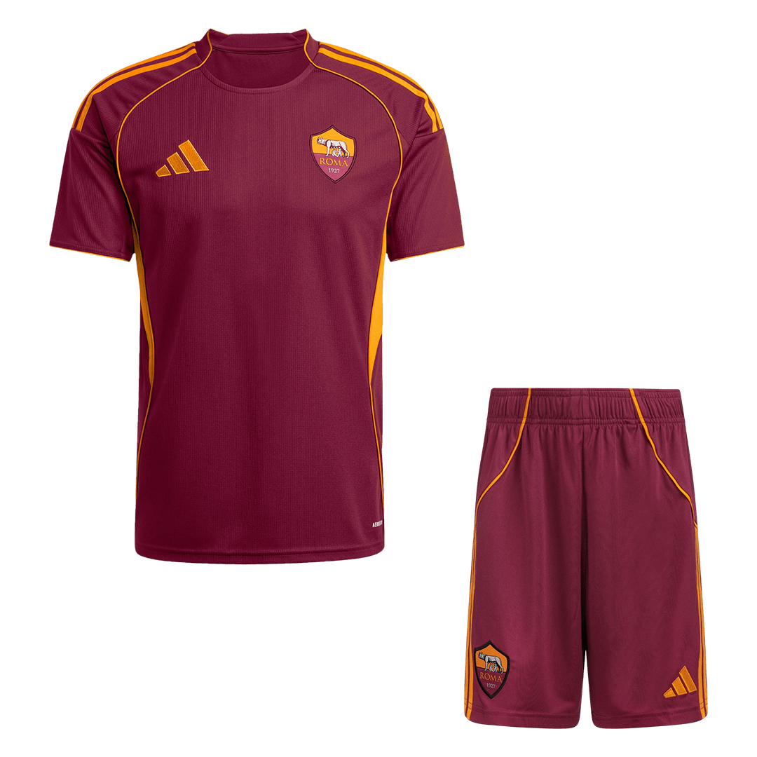 Conjunto Roma 
2025/26 Primera Equipación camiseta de fútbol