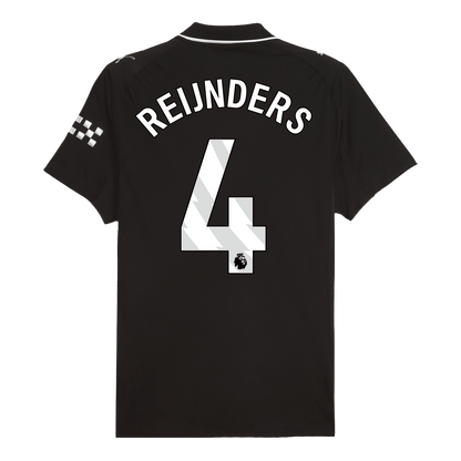 Camiseta Auténtica REIJNDERS #4 Manchester City 2025/26 Segunda Equipación - Version Jugador