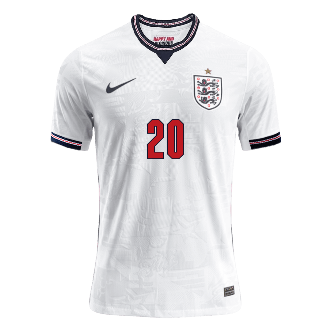 Camiseta Auténtica PALMER #20 England 2026 Primera Equipación Copa del Mundo - Version Jugador
