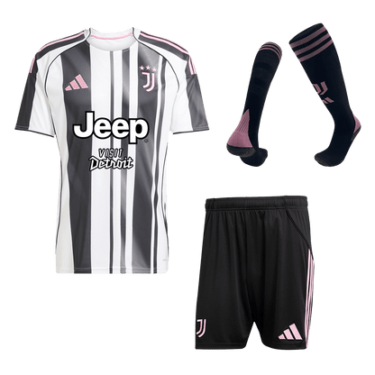 Conjunto Completo Juventus 2025/26 Primera Equipación camiseta de fútbol