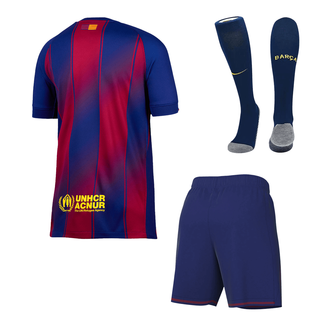 Conjunto Completo Barcelona 2025/26 Primera Equipación-Camisetas Pasion Shop