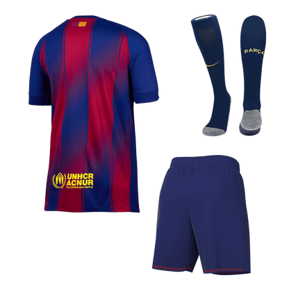 Conjunto Completo Barcelona 2025/26 Primera Equipación-Camisetas Pasion Shop