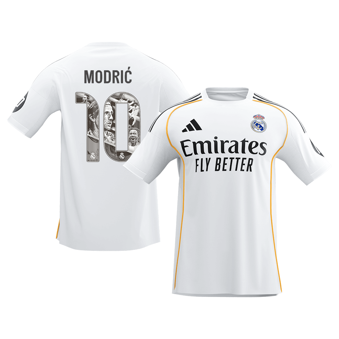 Calidad Premium Camiseta MODRIĆ Special #10 Real Madrid 2025/26 Primera Equipación Especial -Versión
