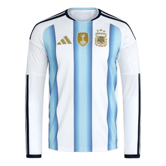 Manga Larga Argentina 2026 Primera Equipación Copa del Mundo -Versión Hincha camiseta de fútbol