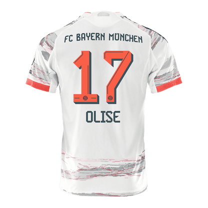 Camiseta Auténtica OLISE #17 Bayern Munich 2025/26 Segunda Equipación - Version Jugador