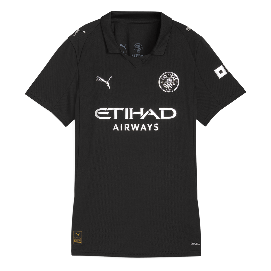 Mujer Manchester City 2025/26 Segunda Equipación Women camiseta de fútbol