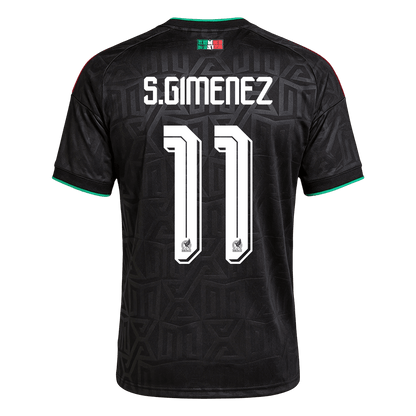 Camiseta S.GIMENEZ #11 Mexico 2026 Tercera Equipacion Copa del Mundo - Versión Hincha