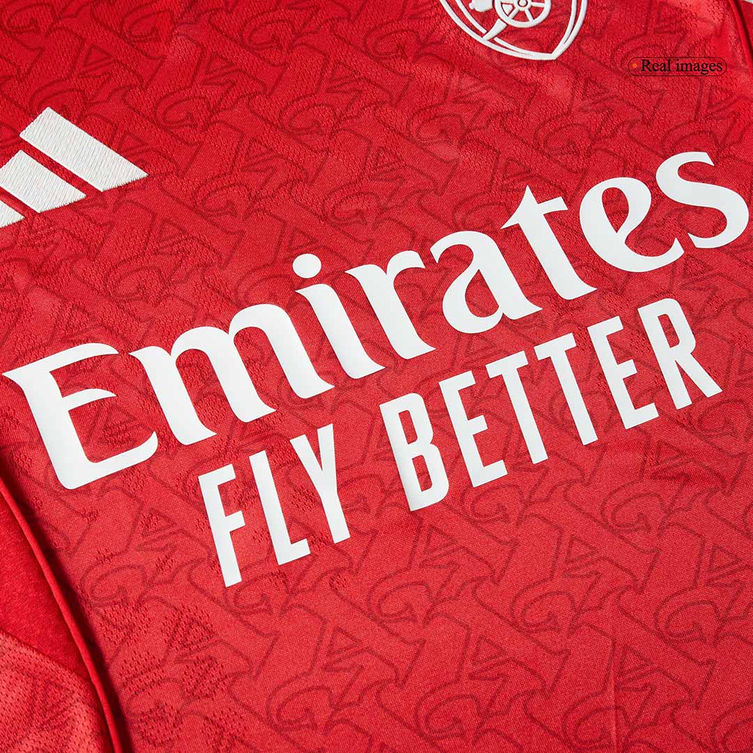 Conjunto Auténtico Arsenal 2025/26 Primera Equipación-Camisetas Pasion Shop