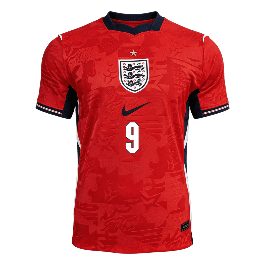 Camiseta Auténtica KANE #9 England 2026 Segunda Equipación Copa del Mundo - Version Jugador