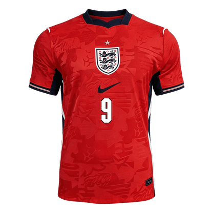 Camiseta Auténtica KANE #9 England 2026 Segunda Equipación Copa del Mundo - Version Jugador