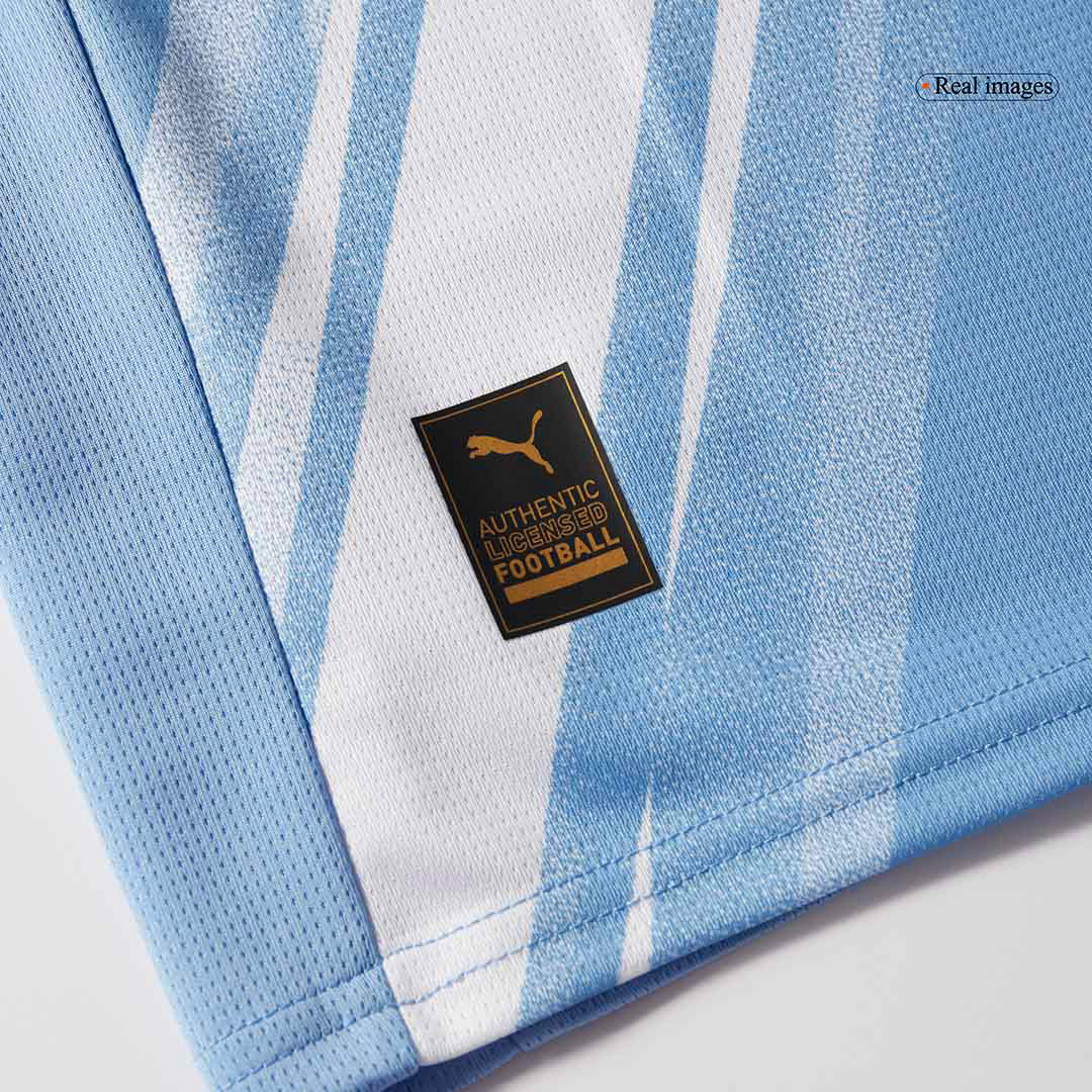 Conjunto Manchester City 2025/26 Primera Equipación Hombre Camiseta+Pantalón-Camisetas Pasion Shop