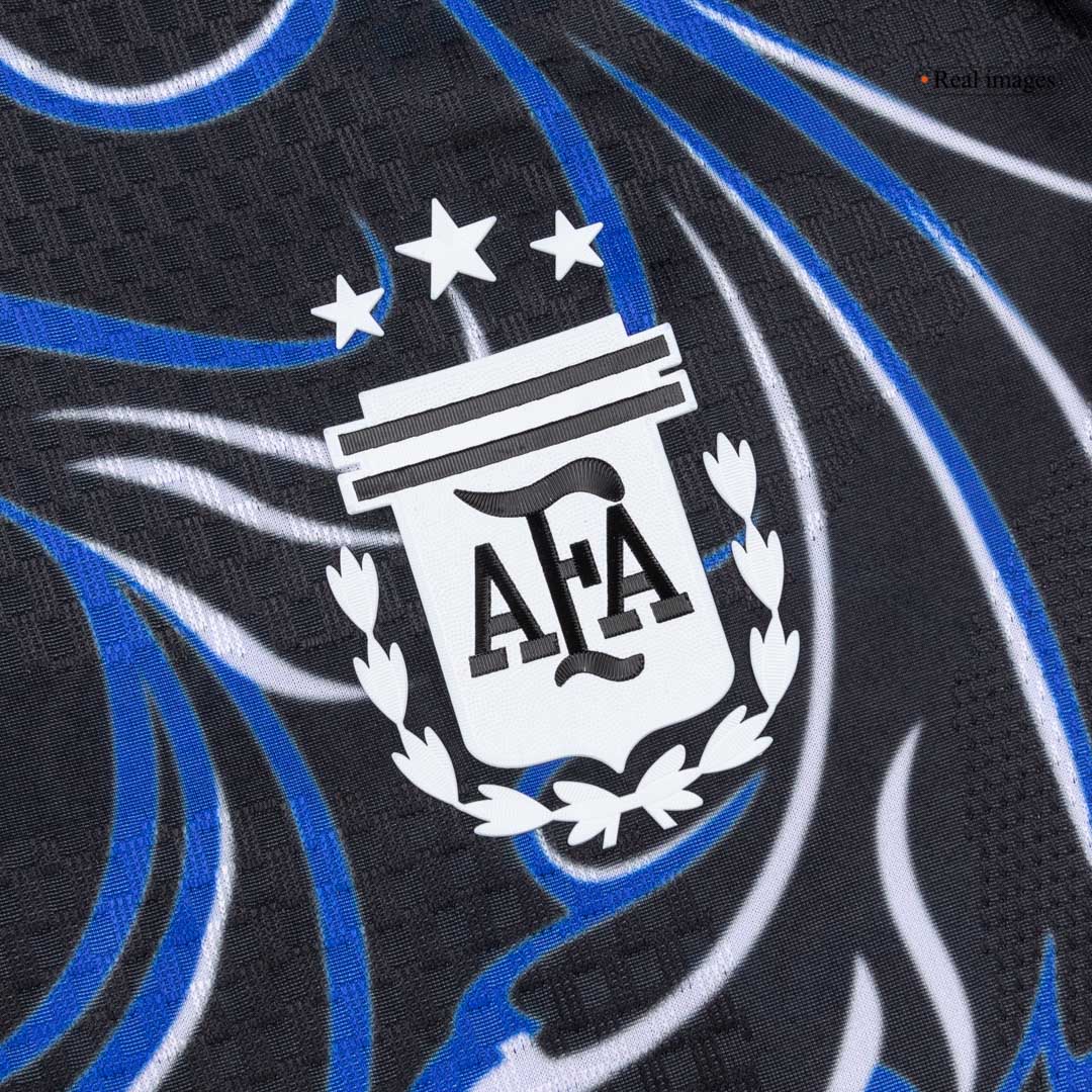 Camiseta Auténtica J. ÁLVAREZ #9 Argentina 2026 Segunda Equipación Copa del Mundo - Version Jugador