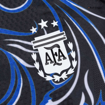 Camiseta Auténtica DE PAUL #7 Argentina 2026 Segunda Equipación Copa del Mundo - Version Jugador