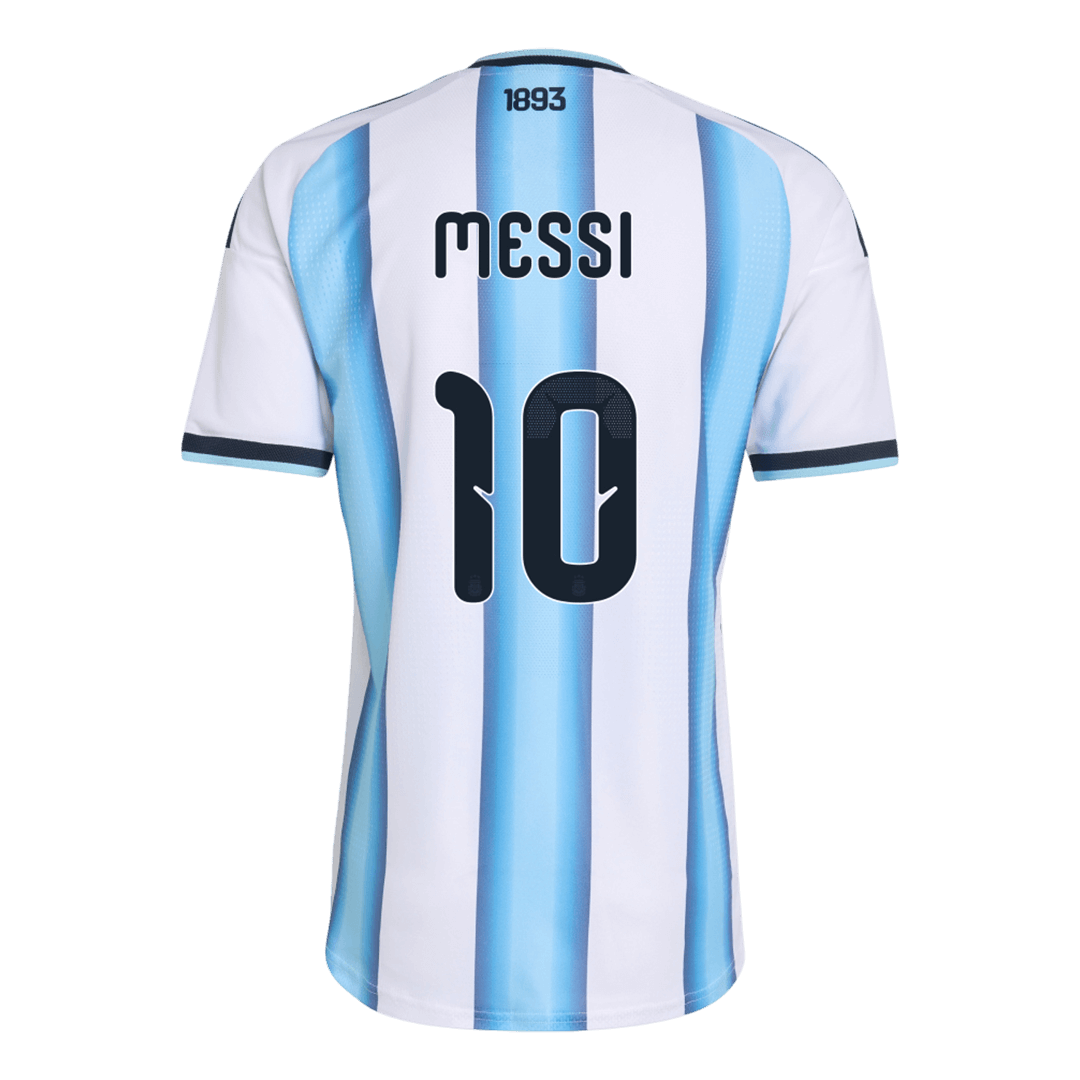 Camiseta Auténtica MESSI #10 Argentina 2026 Primera Equipación Copa del Mundo - Version Jugador
