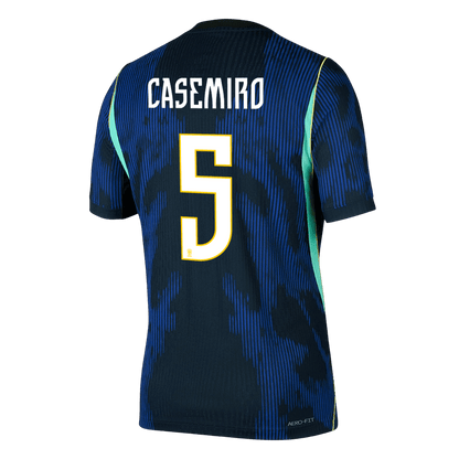 Camiseta Auténtica CASEMIRO #5 Brazil 2026 Segunda Equipación Copa del Mundo - Version Jugador