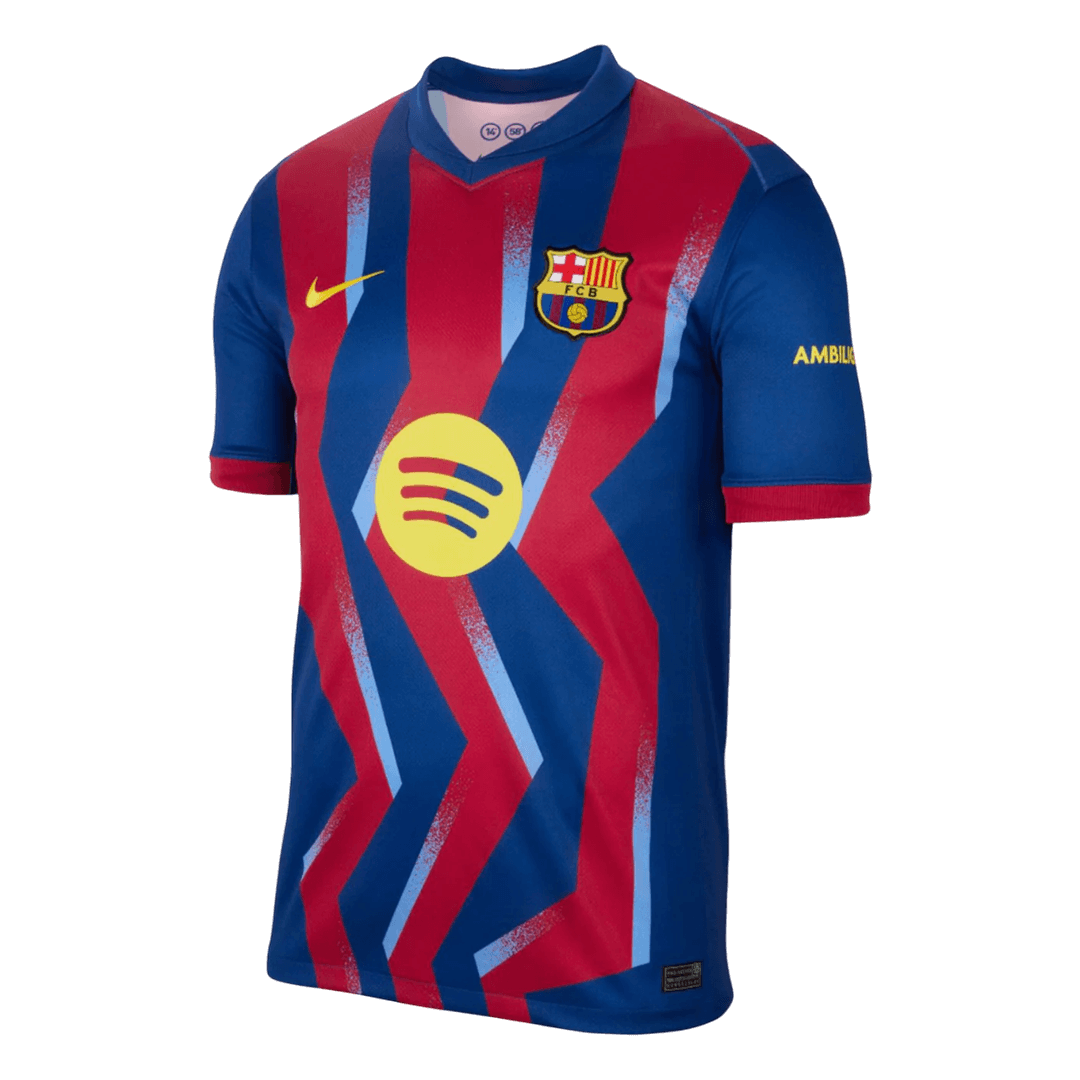 Camiseta PEDRI #8 Barcelona 2025/26 Cuarta Equipación - Versión Hincha