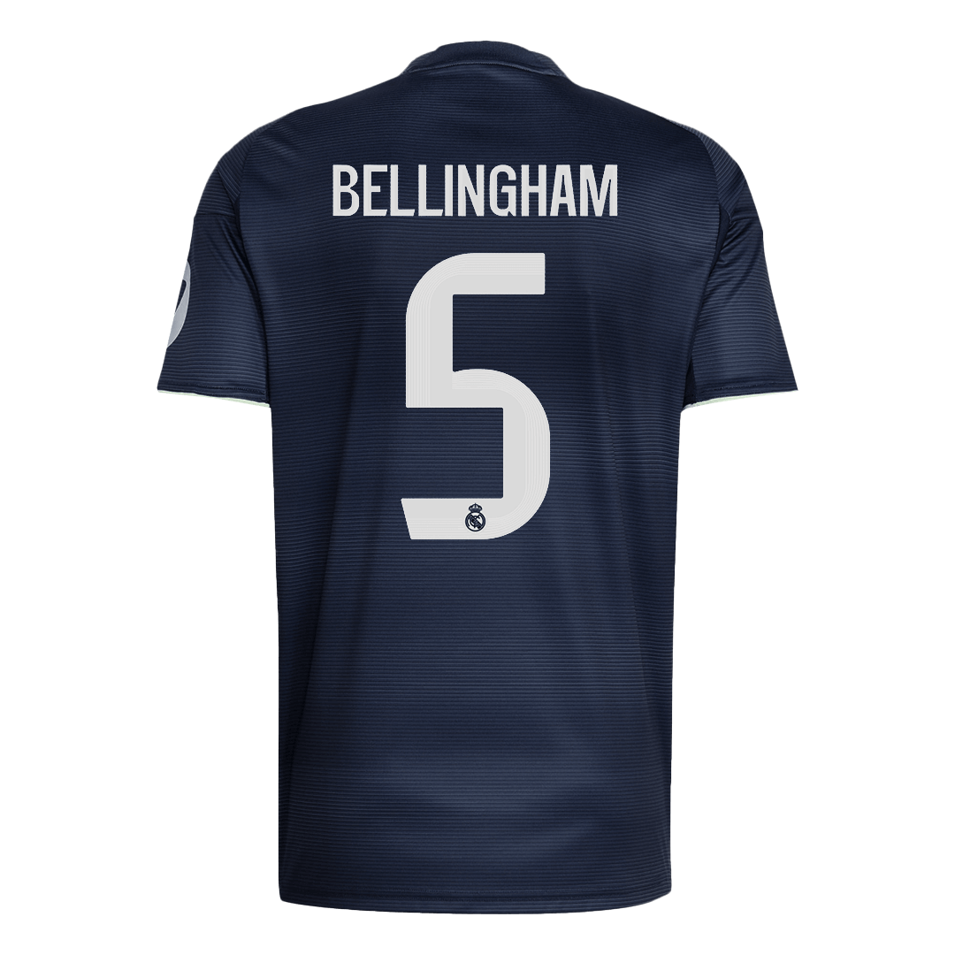 Camiseta BELLINGHAM #5 Real Madrid 2025/26 Segunda Equipación-Versión Hincha-Camisetas Pasion Shop