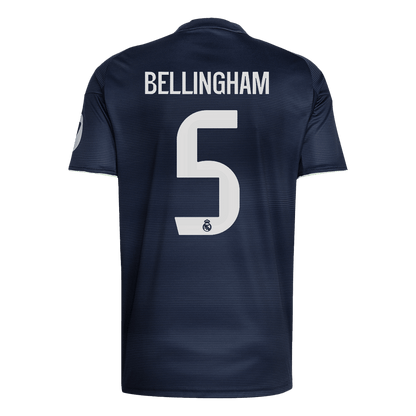 Camiseta BELLINGHAM #5 Real Madrid 2025/26 Segunda Equipación-Versión Hincha-Camisetas Pasion Shop