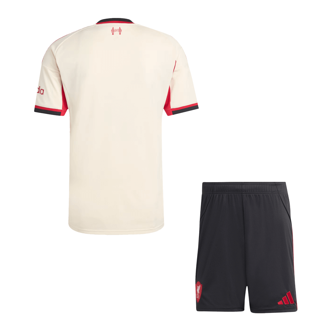 Conjunto Liverpool 2025/26 Segunda Equipación-Camisetas Pasion Shop
