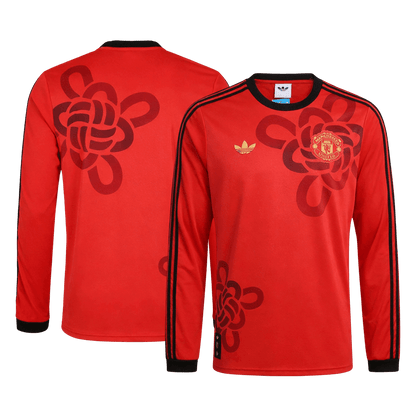 Manga Larga Manchester United 2025/26 - Version Hincha