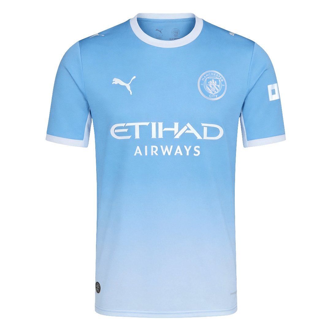 Camiseta HAALAND #9 Manchester City 2026/27 Primera Equipación - Versión Hincha