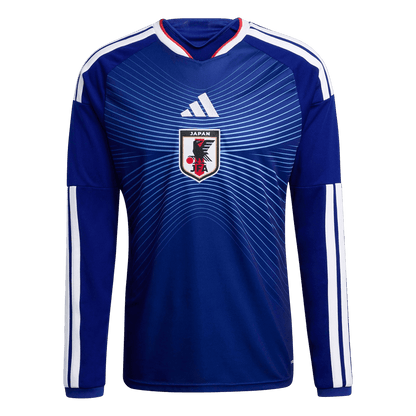 Manga Larga Japan 2026 Primera Equipación Copa del Mundo -Versión Hincha camiseta de fútbol