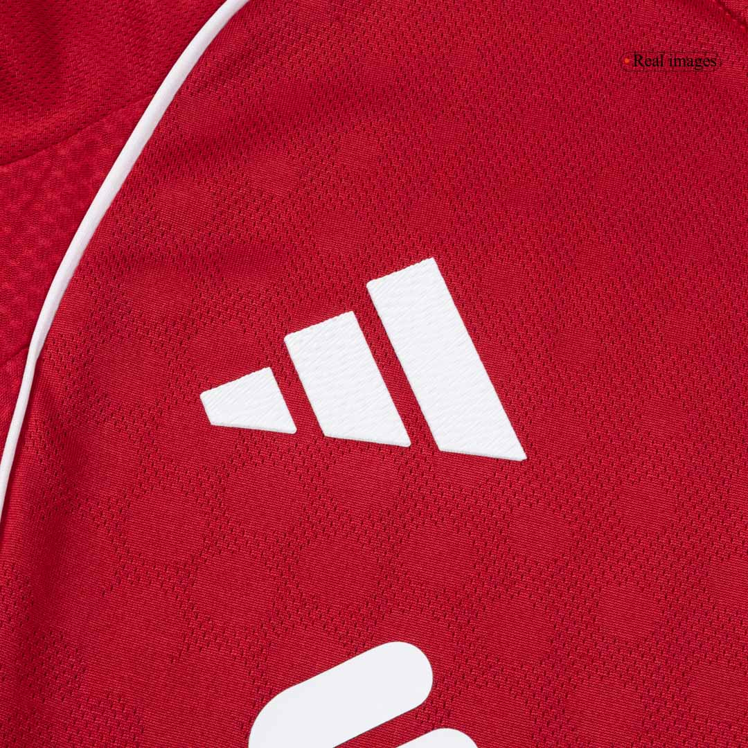 Camiseta Auténtica SZOBOSZLAI #8 Liverpool 2025/26 Primera Equipación - Version Jugador