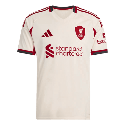 Camiseta GAKPO #18 Liverpool 2025/26 Segunda Equipación - Versión Hincha