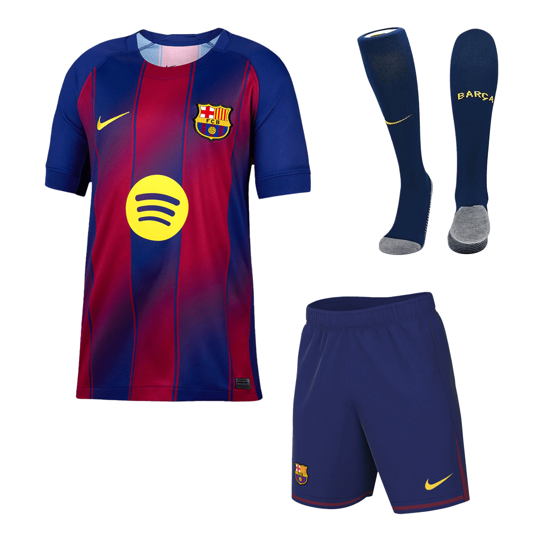 Conjunto Completo Barcelona 2025/26 Primera Equipación camiseta de fútbol